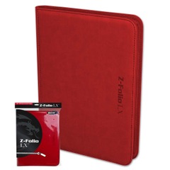 Z-Folio 9-Pocket LX Album - Red